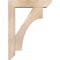 Ekena Millwork Westlake Slat Smooth Bracket w/ Offset Brace, Douglas Fir, 5 1/2"W x 22"D x 30"H BKT0604X22X30WTL06SDF - alternate 2